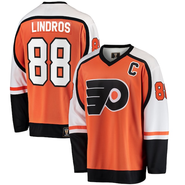 Eric Lindros Philadelphia Flyers  Premier Breakaway Retired Player Jersey - Orange