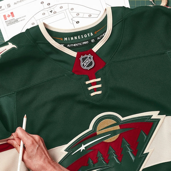 Minnesota Wild  Home Authentic Pro Jersey - Green
