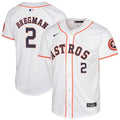 Alex Bregman Houston Astros Nike Youth Home Limited Jersey – White