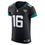 Trevor Lawrence Jacksonville Jaguars Nike Vapor Elite Jersey - Black/Teal