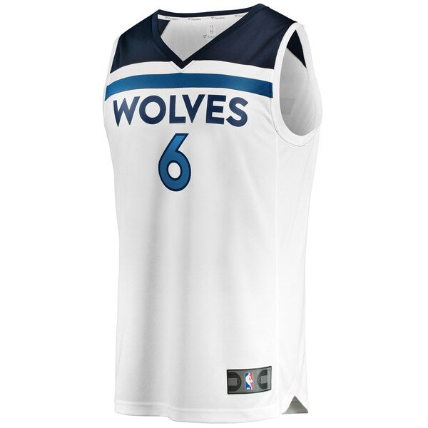 Jordan McLaughlin Minnesota Timberwolves  Youth Fast Break Replica Player Jersey - Association Edition - White