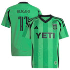Osman Bukari Austin FC adidas Women's 2025 The Heartbeat Kit Replica Player Jersey - Green
