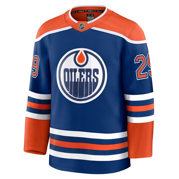 Leon Draisaitl Edmonton Oilers  Home Premium Jersey - Royal
