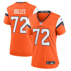 Garett Bolles Denver Broncos Nike Women's Team Game Jersey -  Orange