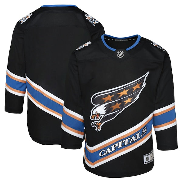 Washington Capitals Youth Alternate 50th Anniversary Premier Jersey - Black