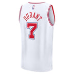 Kevin Durant Houston Rockets  2025/26 City Edition Fast Break Jersey - White