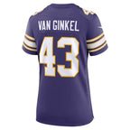 Andrew Van Ginkel Minnesota Vikings Nike Women's Alternate Game Jersey -  Purple