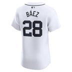 Javier Baez Detroit Tigers Nike Home Elite Player Jersey - White