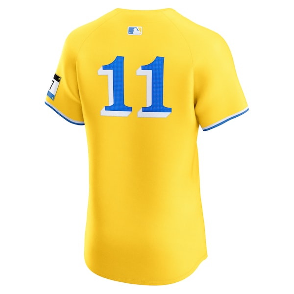 Rafael Devers Boston Red Sox Nike City Connect Elite Jersey - Gold