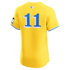 Rafael Devers Boston Red Sox Nike City Connect Elite Jersey - Gold