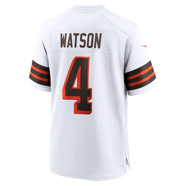 Deshaun Watson Cleveland Browns Nike Alternate Game Jersey - White/Brown