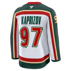 Kirill Kaprizov Minnesota Wild  25th Anniversary Premium Player Jersey - White