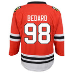 Connor Bedard Chicago Blackhawks Preschool Home Replica Player Jersey - Red