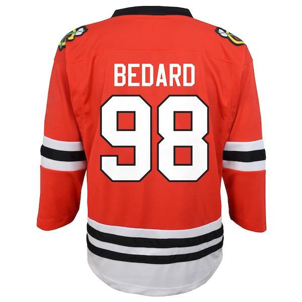 Connor Bedard Chicago Blackhawks Preschool Home Replica Player Jersey - Red