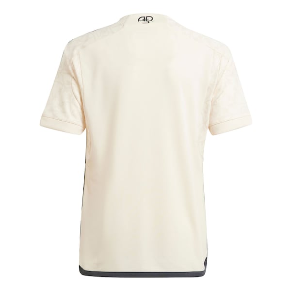 AS Roma adidas Youth 2023/24 Away Replica Jersey - Cream