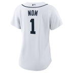 Detroit Tigers Nike Women's #1 Mom Home Replica Jersey - White