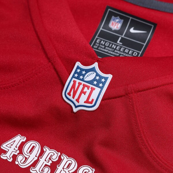 Isaiah Hodgins San Francisco 49ers Nike Team Game Jersey -  Scarlet