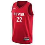 Caitlin Clark Indiana Fever Nike Youth 2024 WNBA Draft Rebel Edition Victory Player Jersey - Red