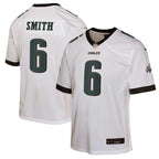 DeVonta Smith Philadelphia Eagles Nike Youth Game Jersey - White