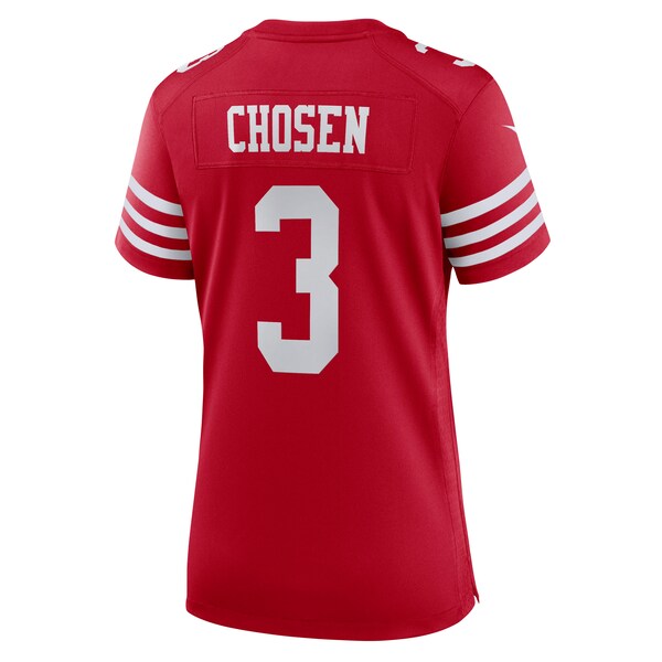 Robbie Chosen San Francisco 49ers Nike Women's Team Game Jersey -  Scarlet