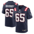 Garrett Bradbury New England Patriots Nike Team Game Jersey -  Navy