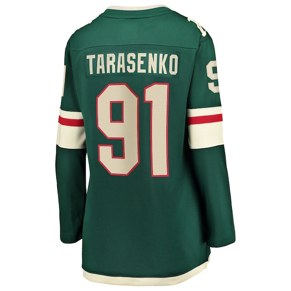Vladimir Tarasenko Minnesota Wild  Women's Home Breakaway Jersey - Green