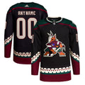 Arizona Coyotes adidas  Home  Primegreen Authentic Custom Jersey - Black