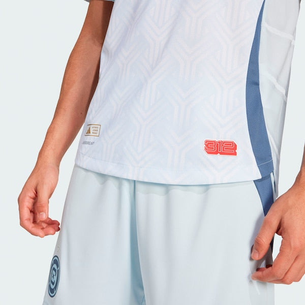 Chicago Fire adidas 2025 The Municipal Kit Authentic Jersey - Light Blue