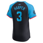 Bryce Harper National League Nike 2024 MLB All-Star Game Elite Player Jersey - Navy