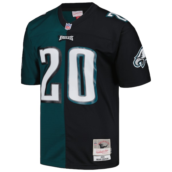 Brian Dawkins Philadelphia Eagles 2004 Split Legacy Replica Jersey - Midnight Green/Black