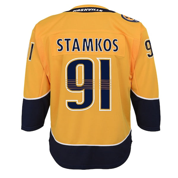 Steven Stamkos Nashville Predators Youth Home Premier Player Jersey - Gold