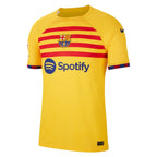 Pedri Barcelona Nike 2022/23 Fourth Vapor Match Authentic Player Jersey - Yellow