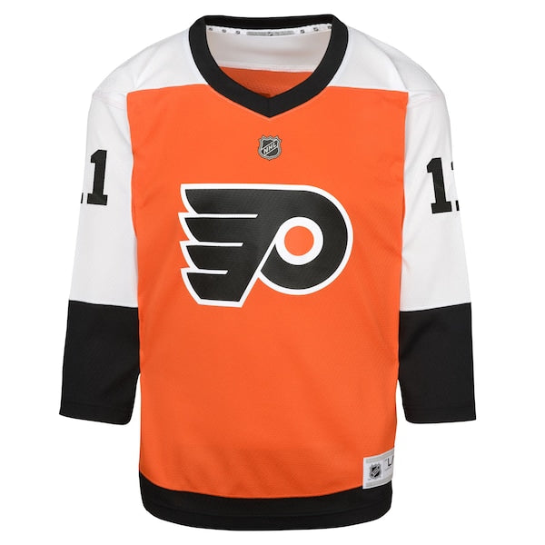 Travis Konecny Philadelphia Flyers Youth Home Replica Player Jersey - Burnt Orange