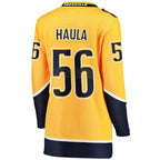 Erik Haula Nashville Predators  Women's Home Breakaway Player Jersey - Gold