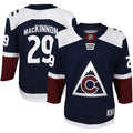 Nathan MacKinnon Colorado Avalanche Youth Alternate Premier Player Jersey - Navy/Burgundy