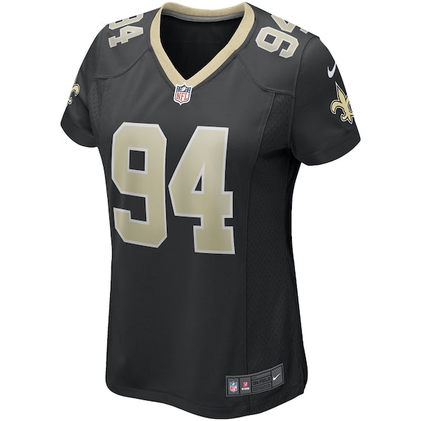 Cameron Jordan New Orleans Saints Nike Women's Game Jersey - Black/White