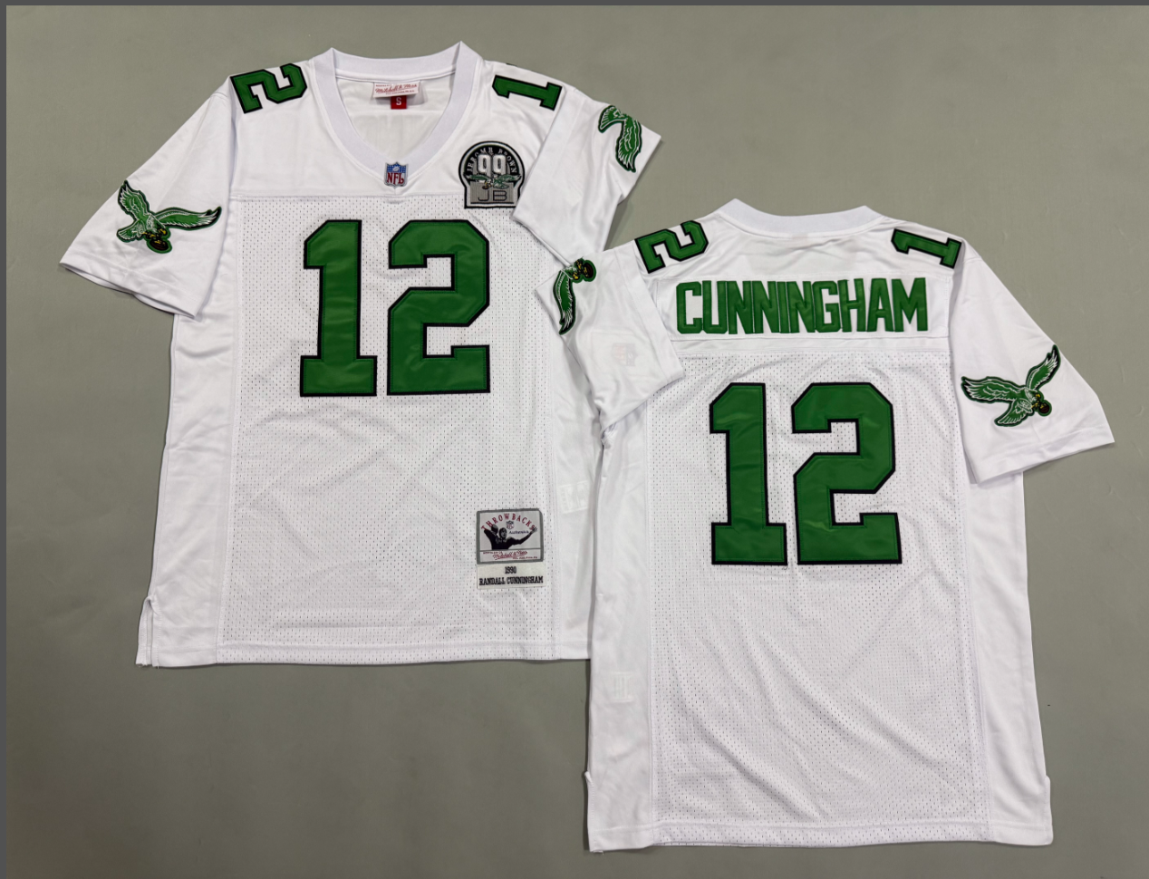 Randall Cunningham Philadelphia Eagles Authentic Throwback Retired Player Jersey
