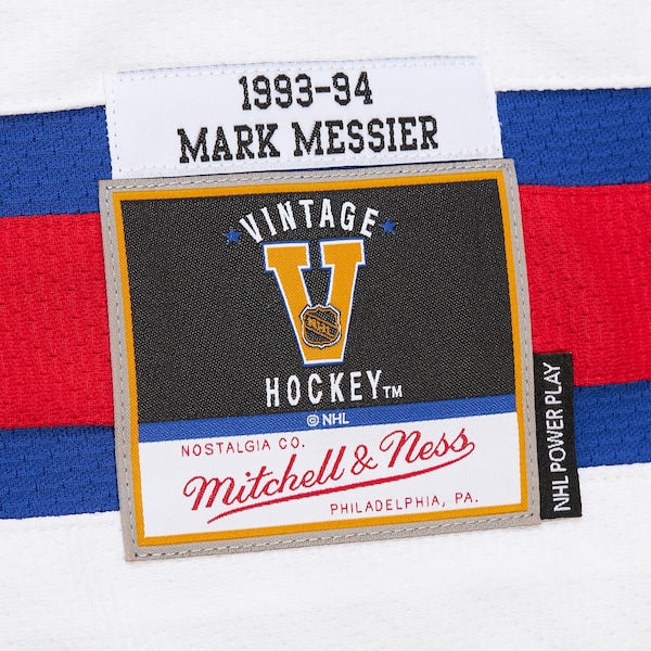 Mark Messier New York Rangers  Big & Tall 1993/94 Blue Line 2.0 Jersey - Blue