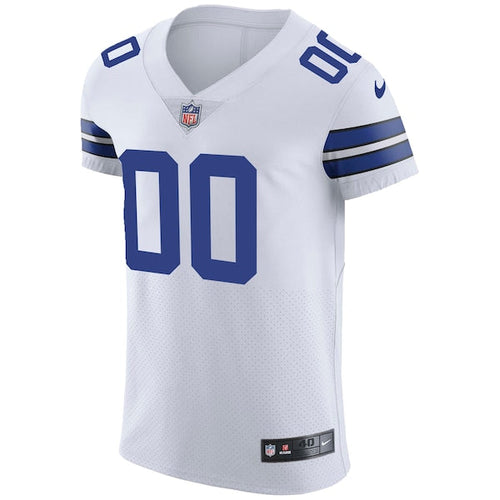 Dallas Cowboys Nike Vapor Untouchable Custom Elite Jersey - White