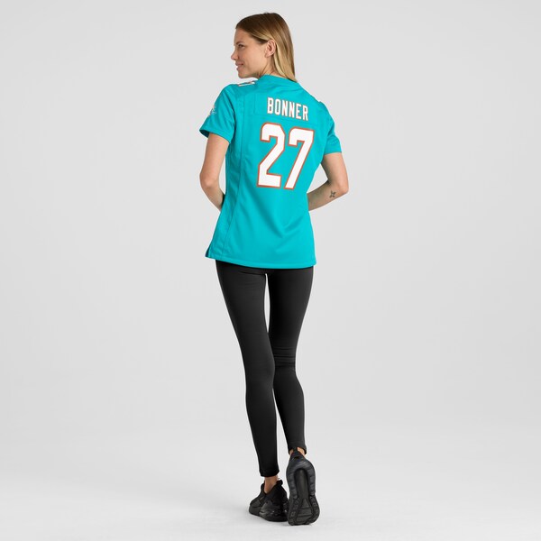 Ethan Bonner Miami Dolphins Nike Women's  Game Jersey -  Aqua