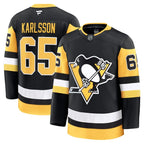 Erik Karlsson Pittsburgh Penguins  Home Premium Jersey - Black