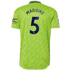 Harry Maguire Manchester United adidas 2022/23 Third Authentic Player Jersey - Neon Green