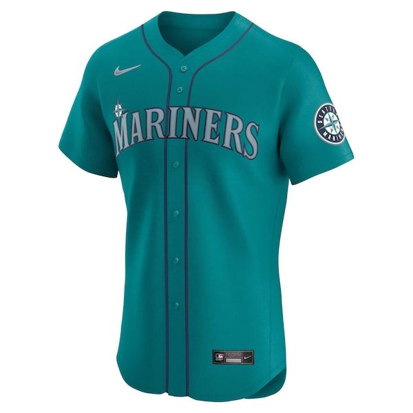 Julio Rodríguez Seattle Mariners Nike Alternate Elite Player Jersey - Aqua