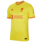 Liverpool Nike 2021/22 Third Breathe Stadium Jersey - Yellow