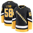 Kris Letang Pittsburgh Penguins  Alternate Premium Jersey - Black