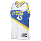 Pascal Siakam Indiana Pacers Nike Youth 2025/26 City Edition Swingman Jersey - White