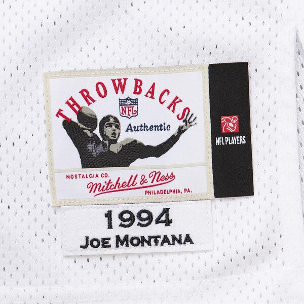 Joe Montana Kansas City Chiefs 1994  Authentic Throwback Retired Player Jersey - White