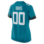 Gabe Davis Jacksonville Jaguars Nike Women's Team Game Player Jersey - Teal