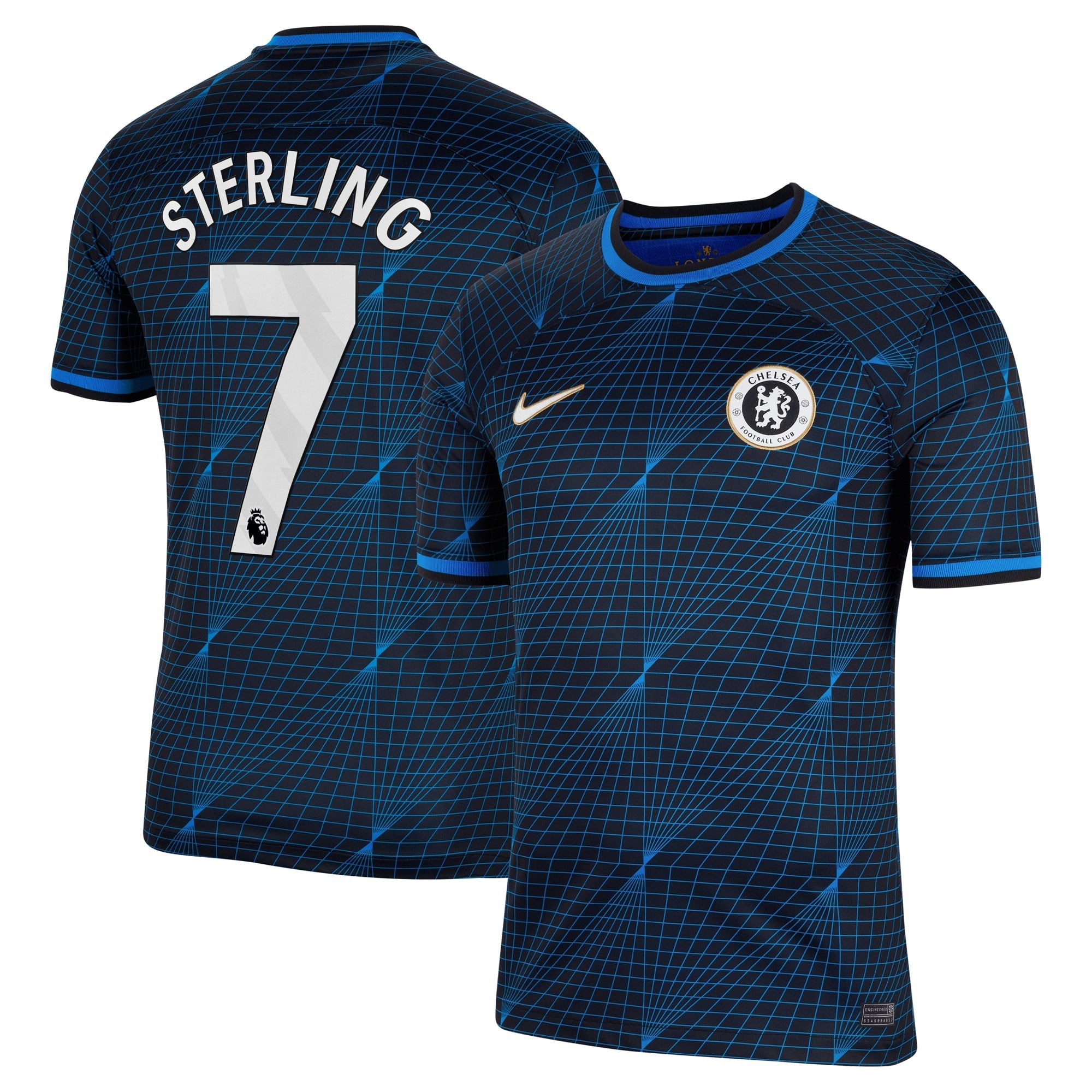 Raheem Sterling Chelsea Nike 2023/24 Third Stadium Replica Player Jersey - Mint/Blue/Navy
