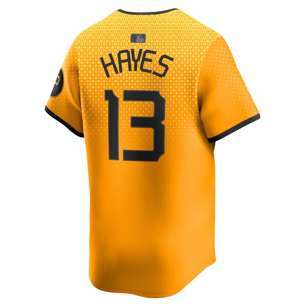Ke'Bryan Hayes Pittsburgh Pirates Nike City Connect Limited Player Jersey - Gold
